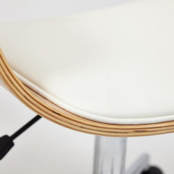 Кресло ВИМТА натуральный, кож/зам белый / VIMTA