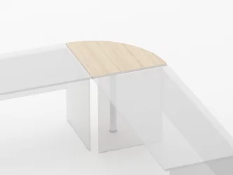 Приставка угловая Twin 13.10 Туя