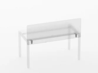 Экран (пластик) Deka 8.14.14 Белый-024 (без крепления)