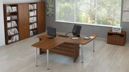 Комплект мебели для кабинета руководителя Grand GRN 04 Орех