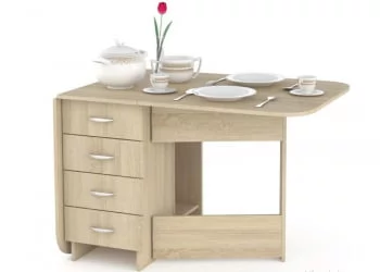 Стол-книжка Глория 606 К Дуб сонома