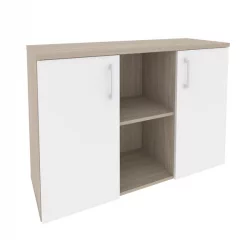 Греденция ОНИКС О.ГР-11 Дуб Аттик/Белый / ONIX O.GR-11