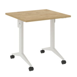 Стол складной мобильный X-Pull X.M-0.7 Тиквуд Светлый/Белый