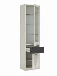 Шкаф-пенал Лиана 45.06 Ясень анкор светлый