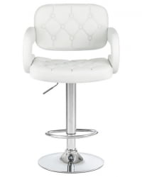 Стул барный DOBRIN TIESTO (белый) 2 шт