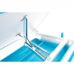 Детский стол со стульчиками RIFFORMA Comfort-07 Белый Голубой