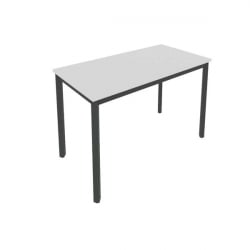 Стол письменный на металлокаркасе СЛИМ СЙСТЕМ С.СП-4.1 Серый-Антрацит / SLIM SYSTEM