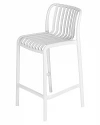 Стул полубарный DOBRIN CHLOE Белый