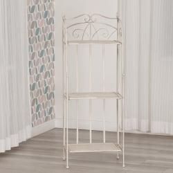 Этажерка Secret De Maison Elisa (PL08-10337) стальной сплав, античный белый, 41,50х20х108 см