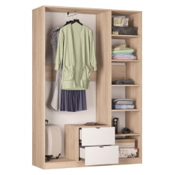 Шкаф распашный R-198х135х45-2-TR(ЯШТ)