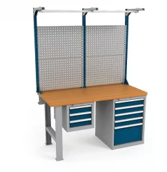 Верстак ВС-150-06Бук + Экран ВС-150-Э4