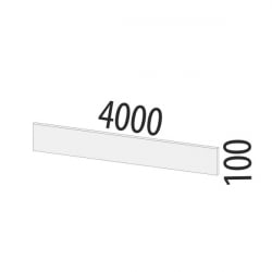 Цоколь ЦП 02.400 Светло-серый 4м