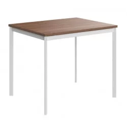 Стол прямой IMAGO-S СП-1S ясень шимо белый полуматовый