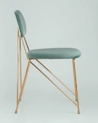 Стул Элис мягкий Мятный