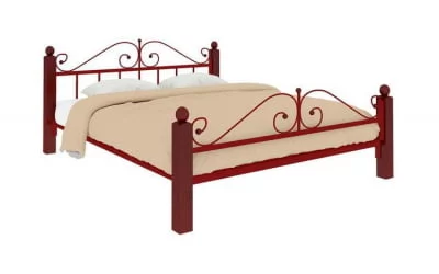 Кровать Диана Lux plus 1200х1900 Красная