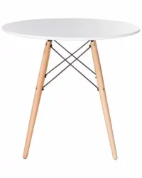 Маленький обеденный стол DOBRIN CHELSEA 80 Белый