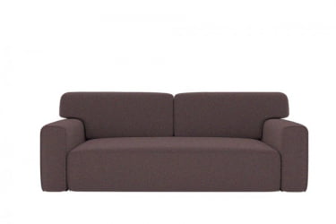 Диван прямой Сандвик (Berhouse) Цвет фасада: Кофе рогожка; Тип: Прямой; Материал фасада: Микророгожка