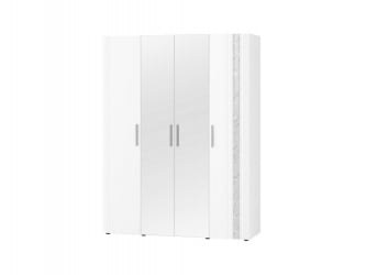 Шкаф четырехдверный с зеркалом Николь 901.14