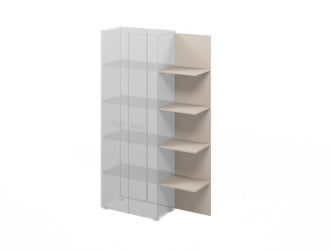 Стеллаж офисный LEMO L-642 Кашемир