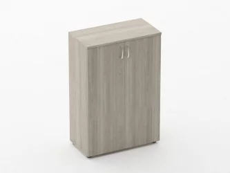 Шкаф средний закрытый Glassy 6.12.131 Дуб сантана светлый