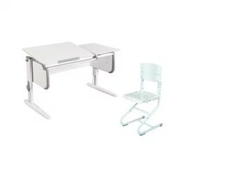 Стол универсальный трансформируемый Parta 1/75-40 + Stul Белый Серый