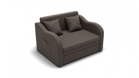 Диван велюр Бали (ЗР) Цвет фасада: Серо коричневый; Тип: Прямой; Материал фасада: Металл/Велюр