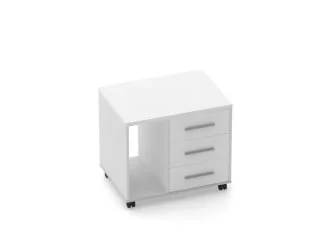 Тумба подкатная с нишей Deka 9.05.02Л Белый