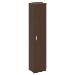 Шкаф высокий узкий правый (1 высокая дверь ЛДСП) NOVA S В.СУ-1.9 R Венге Цаво