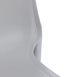 Стул для балкона GENIUS (mod 75) металл/пластик, 46x56x84cм, серый/ножки хром