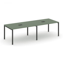 Стол переговорный (2 столешницы) CONCEPT CN.PRG-022 Кобо Антрацит