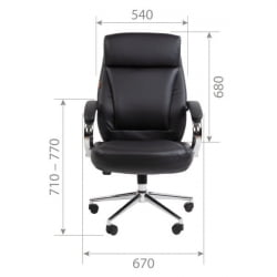 Кресло руководителя Chairman 794 экокожа Коричневый