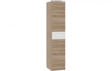 Пенал Импульс SN16.01 Дуб сонома/белый глянец