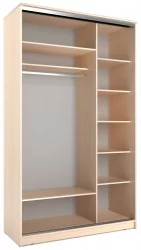 Шкаф-купе эконом Хит-24-14-15 Дуб млечный