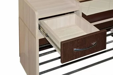 Тумба для обуви Ольга 5 Ясень шимо светлый Венге