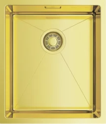 Мойка Omoikiri Taki 38-U/If-Lg Нерж. Сталь/Светлое Золото