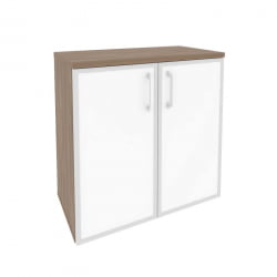 Шкаф низкий широкий ONIX O.ST-3.2R white Дуб Аризона