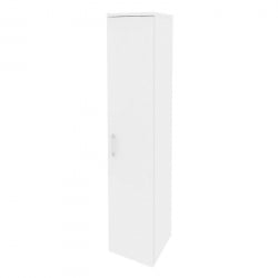 Шкаф высокий узкий правый ONIX O.SU-1.9(R) Белый Бриллиант