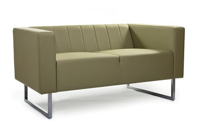 Диван двухместный Вента 2 экокожа Экотекс 3006