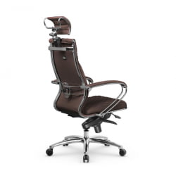 Кресло руководителя Metta L 2c 44C/K116 Infinity Easy Clean (MPES) Комплект 1 Темно-коричневое