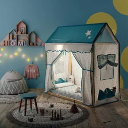 Кровать 140х70 Micuna Tipi House MONT-1874 Waterwood/White