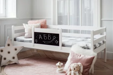 Съемный борт с грифельной доской RooRoom VK-5 Белый
