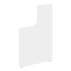 Стойка (боковина) завершающая высокая с вырезом левая ONIX О.R-SVV(L) Белый Бриллиант