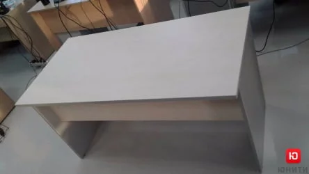 Стол письменный СП-3 Клен/металлик