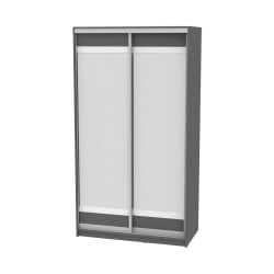 Шкаф-купе B-230х120х60-1(Графит-D10D10)