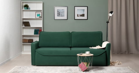 Диван-кровать ЭЛИОТ ТД 444 Гулати 11 (хвойный зеленый)