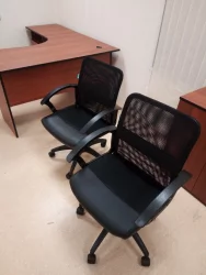 Офисное кресло Бюрократ CH-590 BLACK спинка сетка