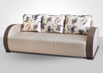 Диван-кровать Европа-1 арена дарк браун данхил 23 плетенка 11