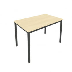 Стол письменный на металлокаркасе SLIM SYSTEM С.СП-4 Клен-Антрацит