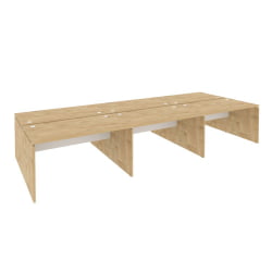 Рабочая станция ОНИКС О.Д.РС-6.3.8 Тиквуд Светлый/Белый / ONIX O.D.RS-6.3.8