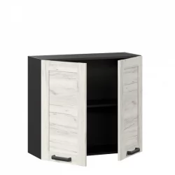 Шкаф кухонный 800 Винченца ЛД 234.360.000.079 Черный Дуб Крафт белый